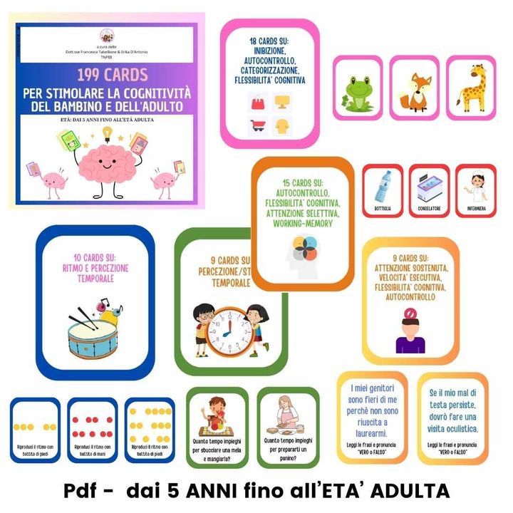 199 CARDS plastificate