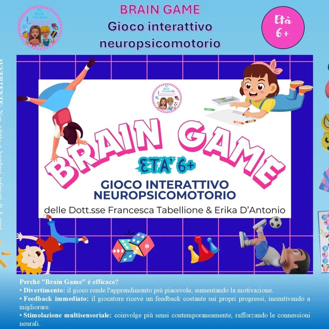 BRAIN GAME (scatola gioco neuropsicomotorio)