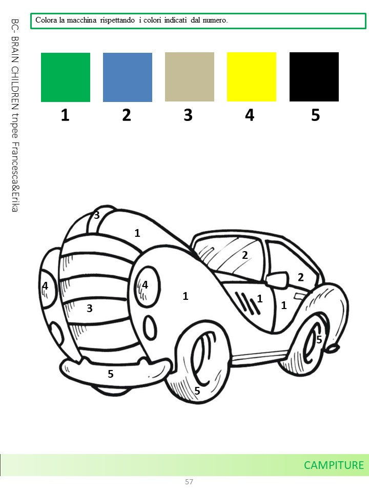 Kit CARTACEO per bambini 3-5 anni