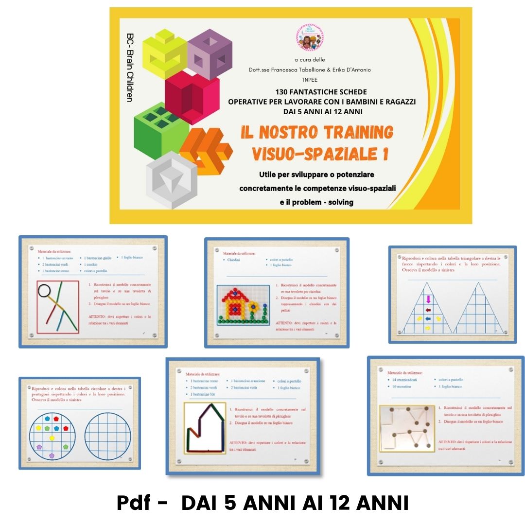 IL NOSTRO TRAINING VISUO-SPAZIALE STAMPATO