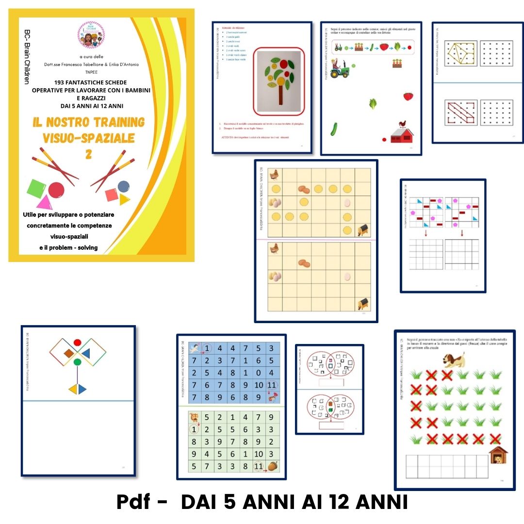 IL NOSTRO TRAINING VISUO-SPAZIALE STAMPATO