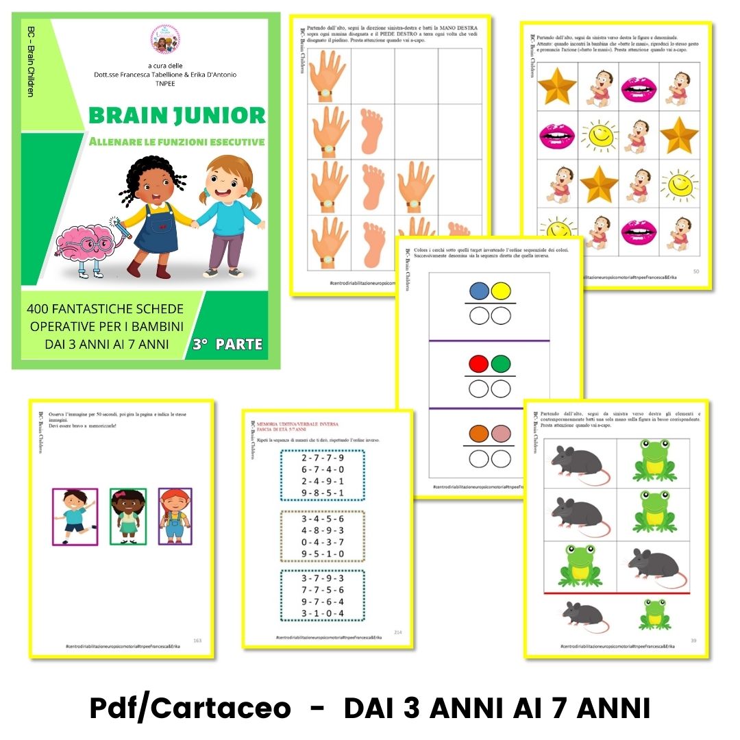 BRAIN JUNIOR CARTACEO CON CD-ROM