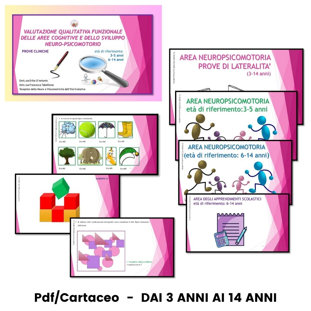 PACCHETTO PDF- MATERIALI E STRUMENTI PER LA VALUTAZIONE