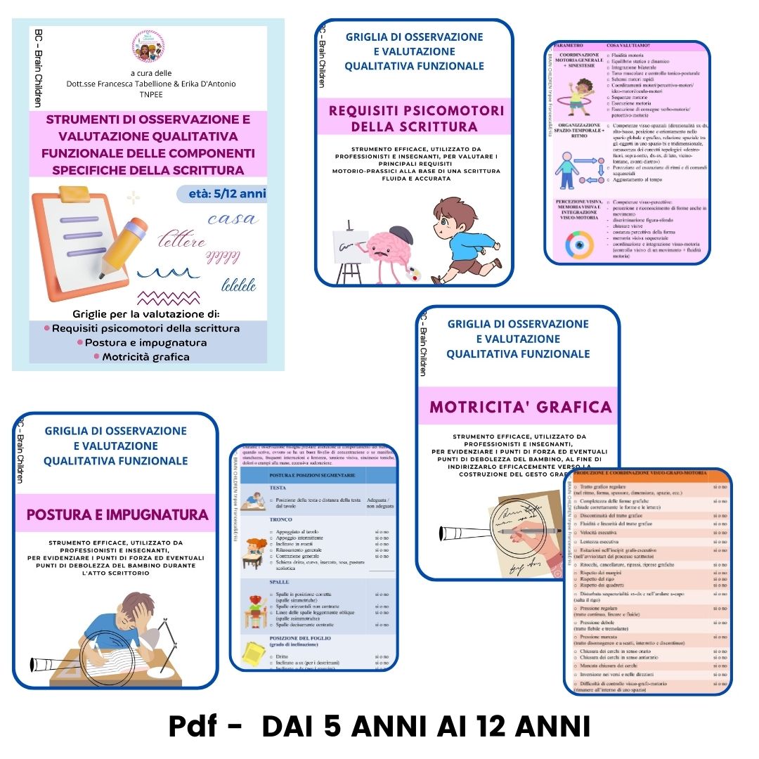 PACCHETTO PDF- MATERIALI E STRUMENTI PER LA VALUTAZIONE
