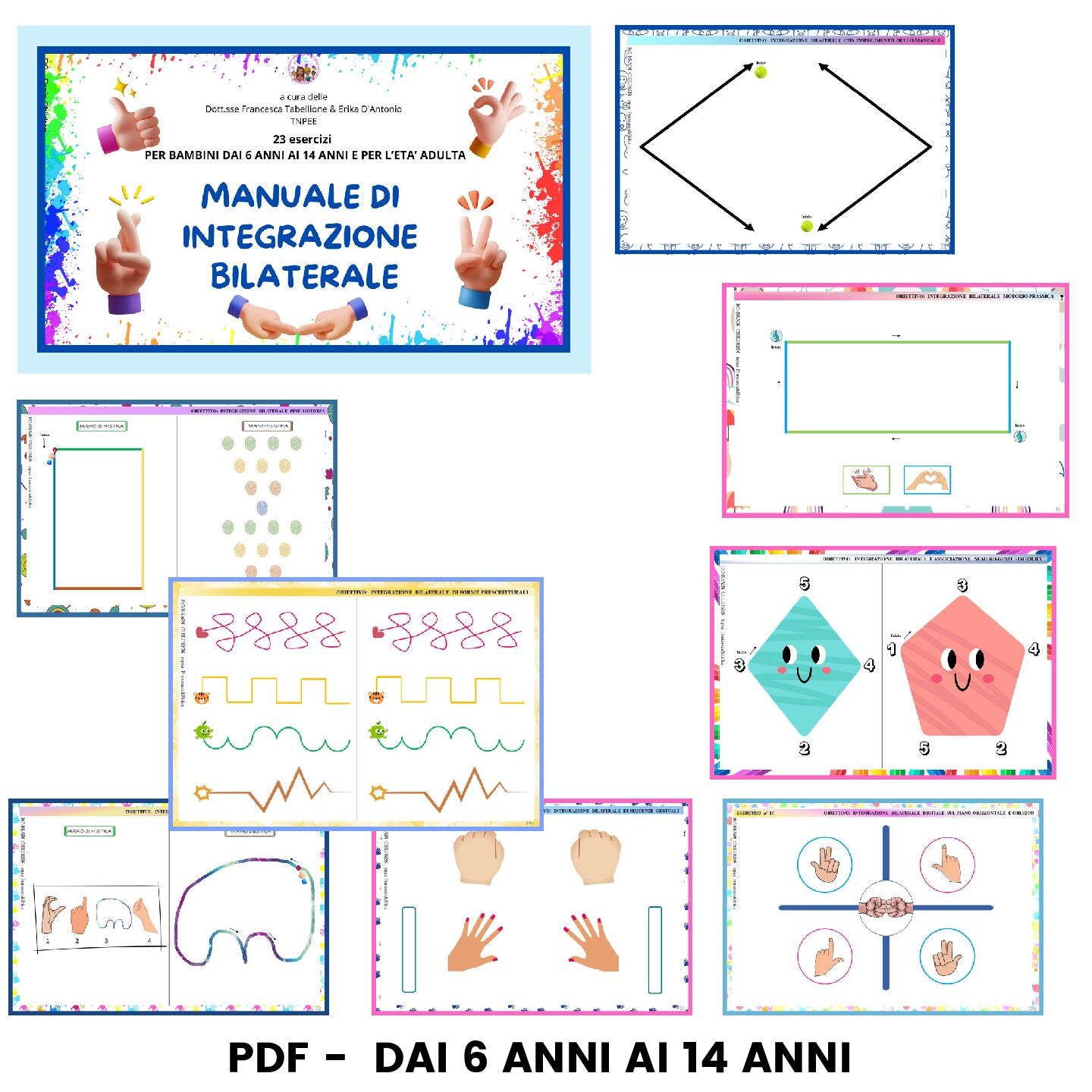 PACCHETTO pdf PER LAVORARE SULLE FUNZIONI ESECUTIVE