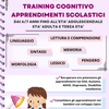TRAINING COGNITIVO APPRENDIMENTI SCOLASTICI STAMPATO