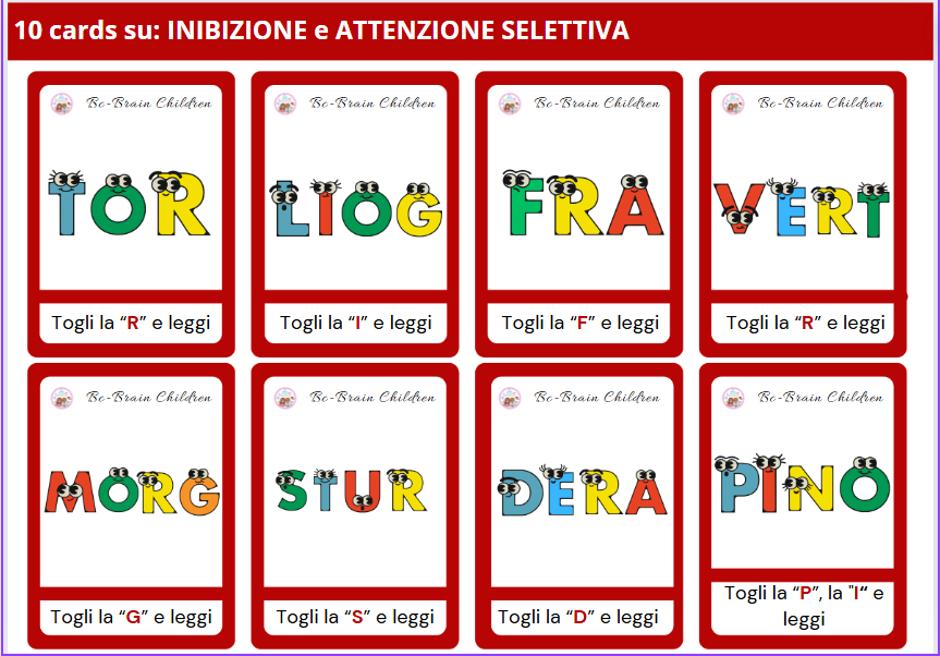 106 CARDS PER POTENZIARE I DOMINI DELLA FUNZIONI ESECUTIVE PDF