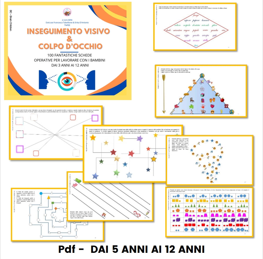 PACCHETTO pdf PER LAVORARE SULLA GRAFOMOTRICITA'