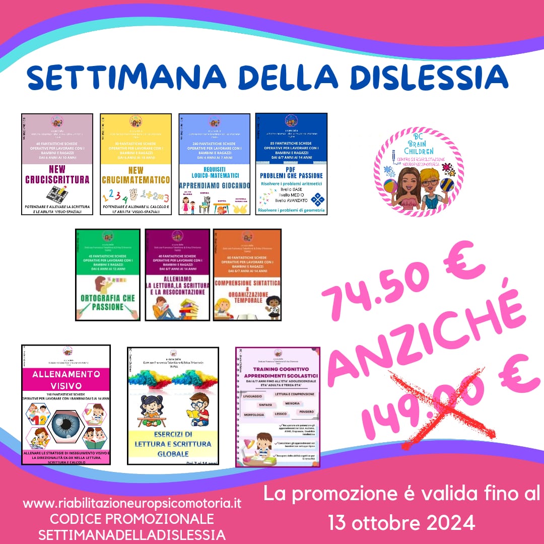 Settimana della dislessia
