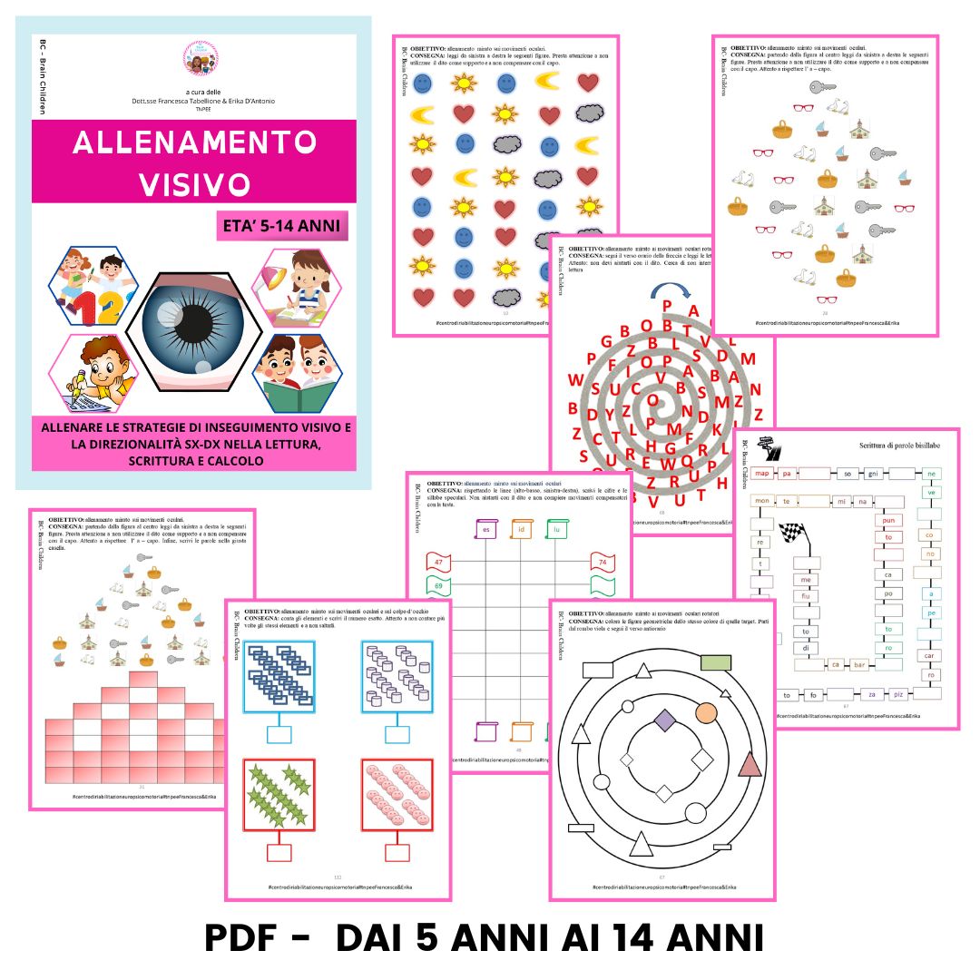 ALLENAMENTO VISIVO PDF+STAMPATO