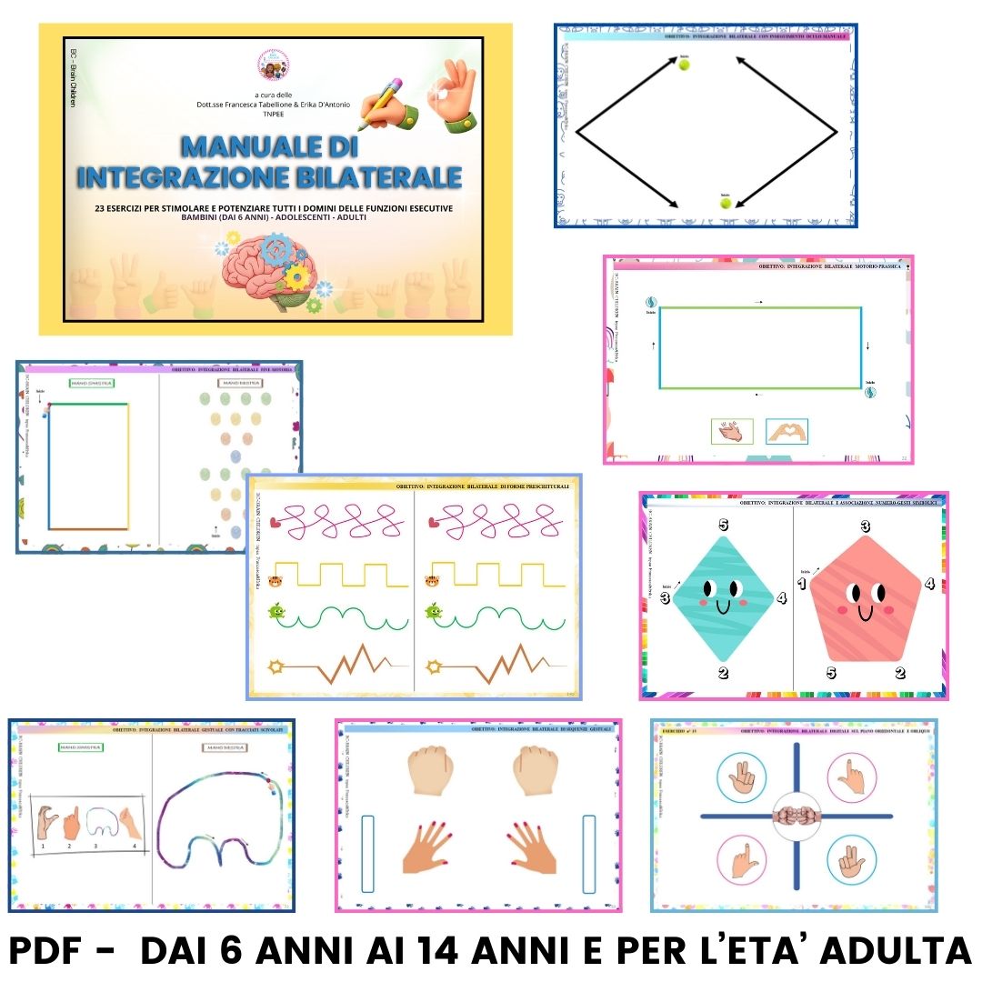 PACCHETTO pdf PER LAVORARE SULLE FUNZIONI ESECUTIVE