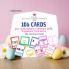 106 CARDS kit da costruire (stampa in carta fotografica e box)