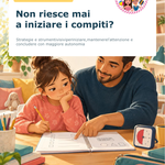 NON RIESCE MAI A INIZIARE I COMPITI