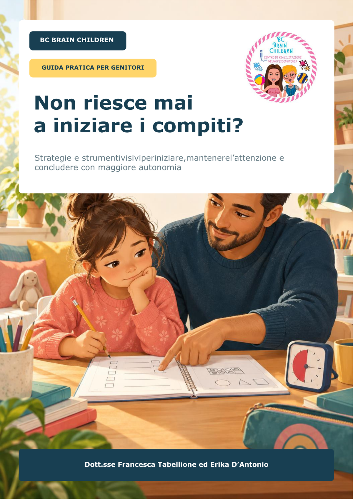 NON RIESCE MAI A INIZIARE I COMPITI