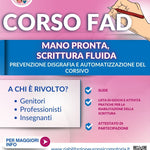 CORSO FAD "MANO PRONTA, SCRITTURA FLUIDA"