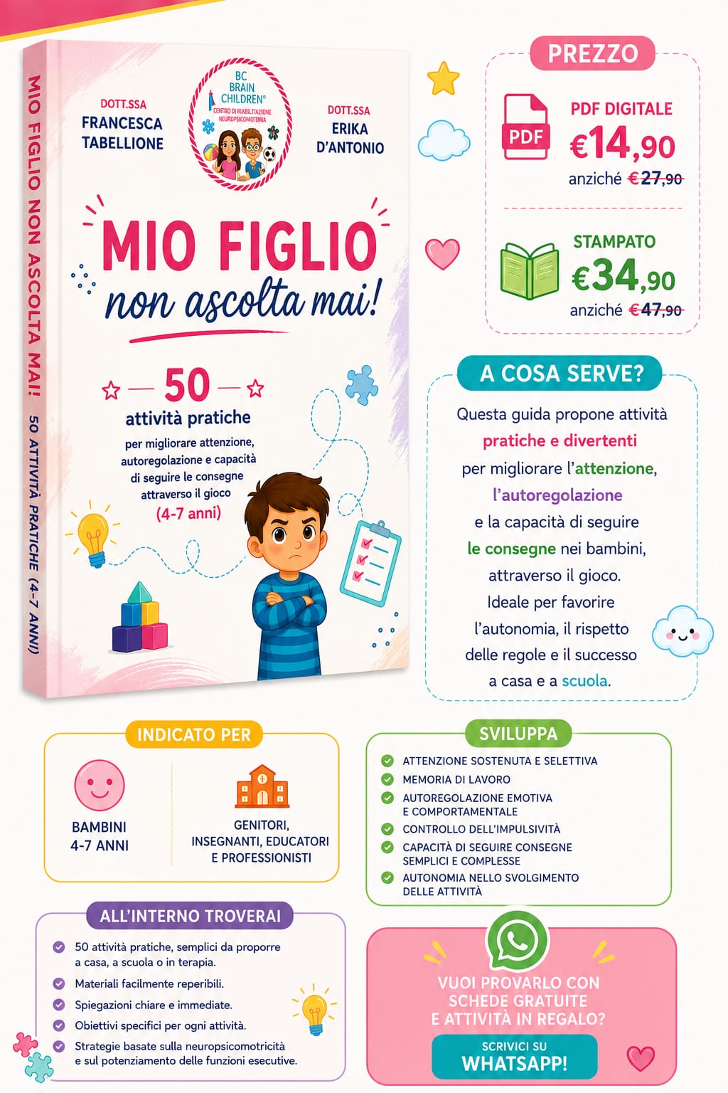 MIO FIGLIO NON ASCOLTA MAI! STAMPATO RILEGATO