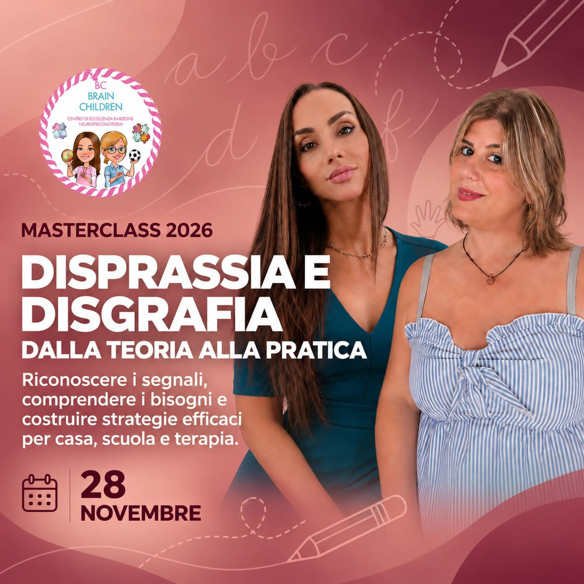 MASTERCLASS DISPRASSIA E DISGRAFIA