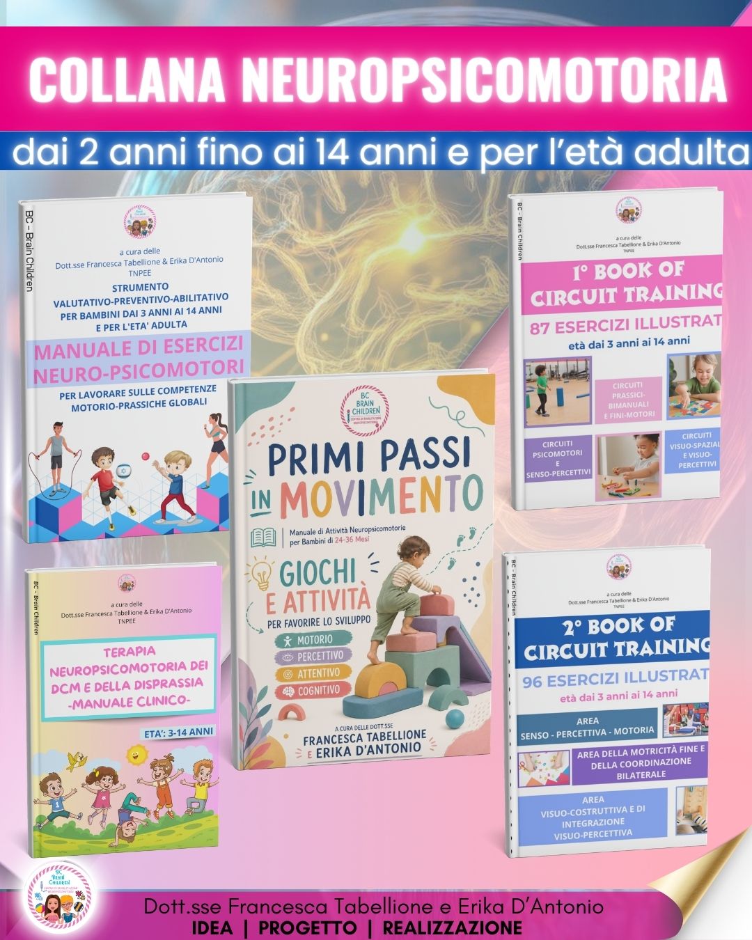 PACCHETTO STAMPATO PER LAVORARE SULL'AREA NEUROPSICOMOTORIA