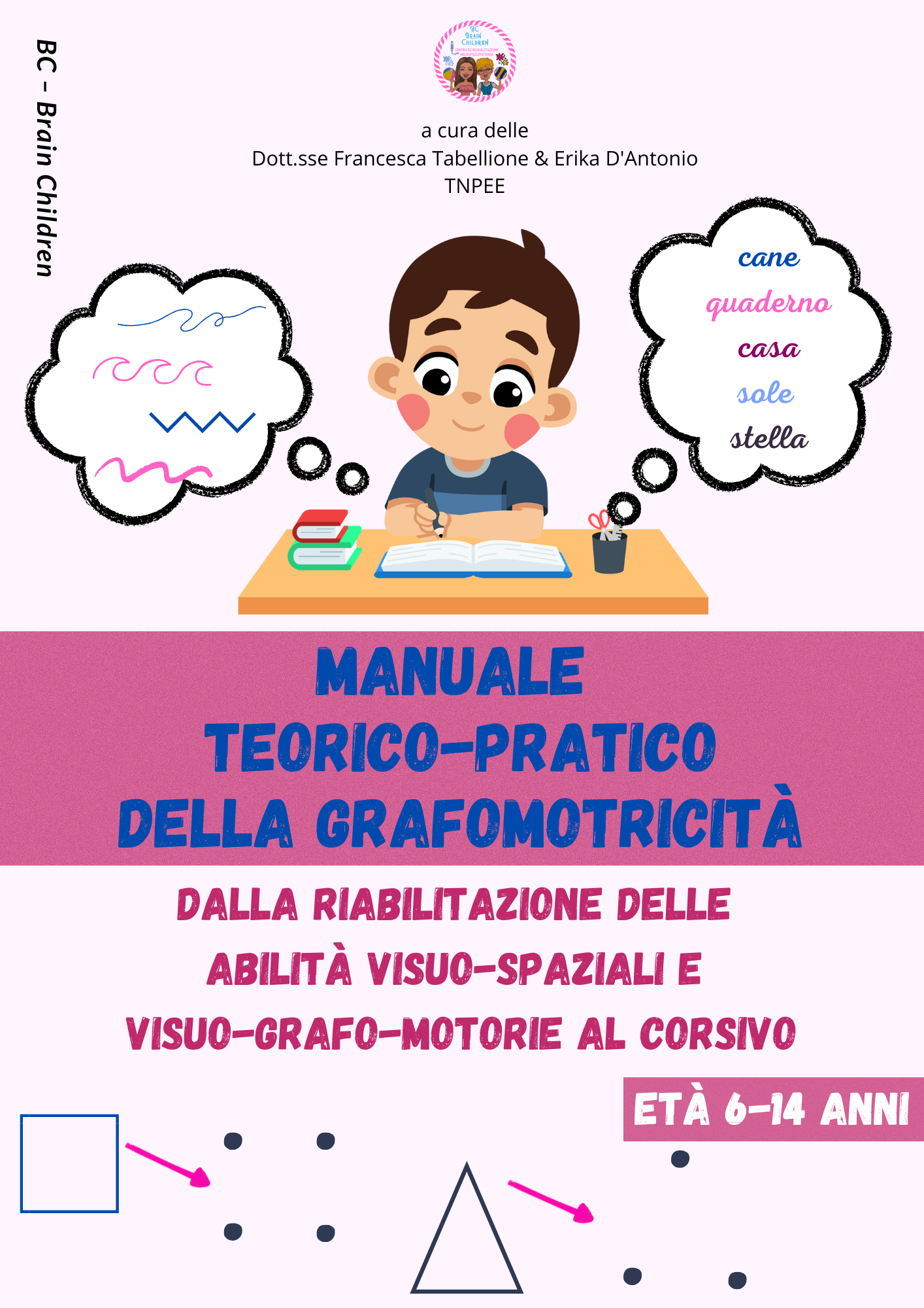 MANUALE TEORICO-PRATICO DELLA GRAFOMOTRICITÀ - DALLA RIABILITAZIONE DELLE ABILITA' VISUO-SPAZIALI E VISUO-GRAFO-MOTORIE AL CORSIVO STAMPATO