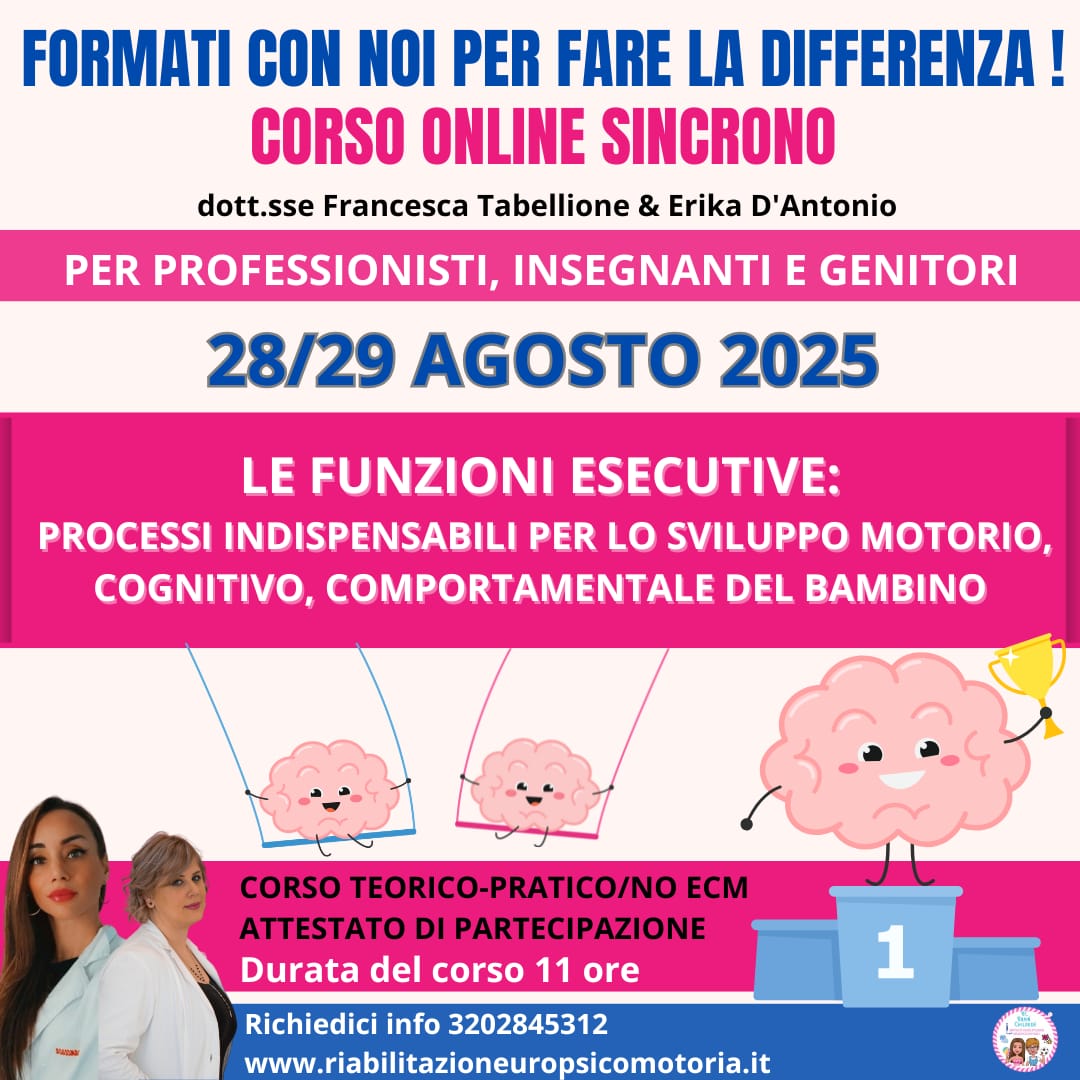 FUNZIONI ESECUTIVE : ONLINE, IN PRESENZA E SINCRONO